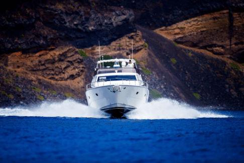 Cruising around Santorini island is just one of the thrilling experiences offered by our Santorini luxury hotels by Secret