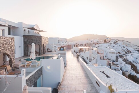 hotels in santorini