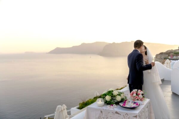 santorini weddings