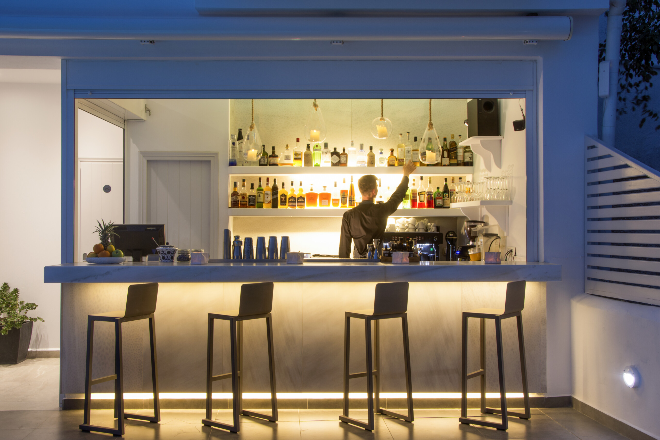 Pool Bar in Oia Santorini Secret Hotels